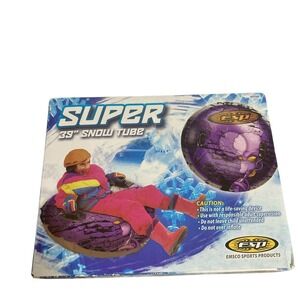 Super 39" Snow Tube Emsco Sports‎ Products Sledding Winter Fun Outdoor Toy